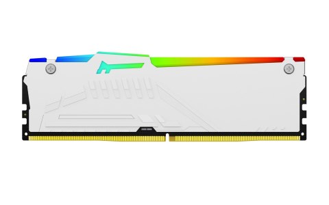 KINGSTON DDR5 32GB 6000MHz CL40 FURY BEAST WHITE RGB XMP KITx2