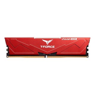 Pamięć DDR5 Team Group T-FORCE VULCAN 16GB (1x16GB) 6000MHz CL30 1,35V Czerwona