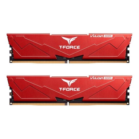 Pamięć DDR5 Team Group T-FORCE VULCAN 32GB (2x16GB) 6000MHz CL30 1,35V Czerwona