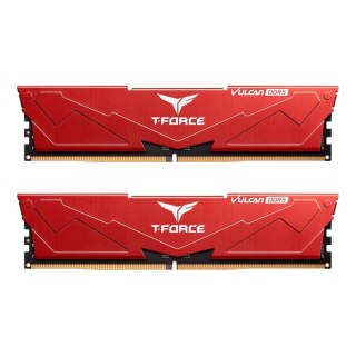 Pamięć DDR5 Team Group T-FORCE VULCAN 32GB (2x16GB) 6400MHz CL32 1,35V Czerwona