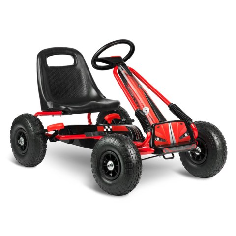 Gokart dziecięcy na pedały RK-594 czerwony