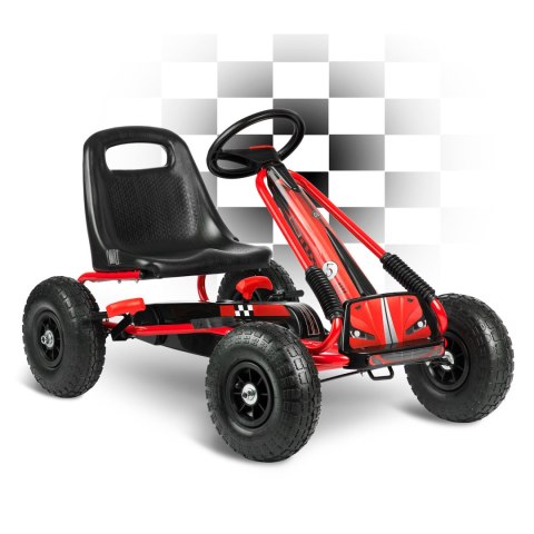 Gokart dziecięcy na pedały RK-594 czerwony