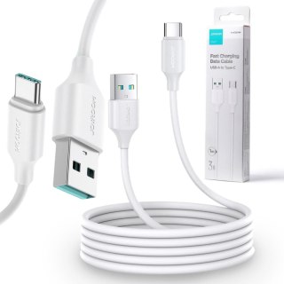 KABEL USB-A / USB-C Joyroom S-UC027A9 200cm 3A W OPLOCIE BIAŁY