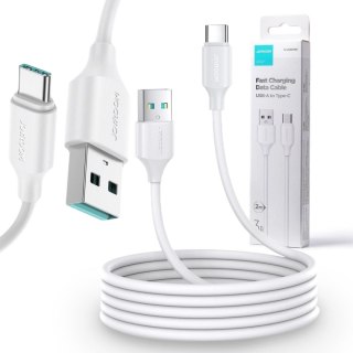 KABEL USB-A / USB-C Joyroom S-UC027A9 200cm 3A W OPLOCIE BIAŁY