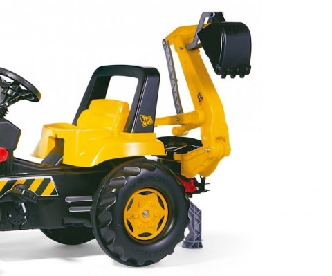 Rolly Toys 812004 Traktor Rolly Junior JCB z łyżką i przyczepą