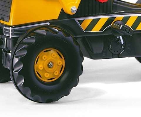 Rolly Toys 812004 Traktor Rolly Junior JCB z łyżką i przyczepą