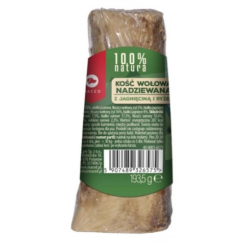 MACED Kość Nadziewana zeJagnięciną i Ryżem 150g dla psa