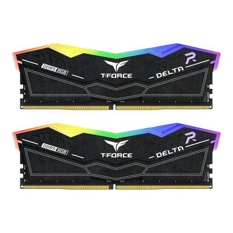 Pamięć DDR5 Team Group T-FORCE DELTA RGB 16GB (2x8GB) 5600MHz CL40 1,2V Czarna