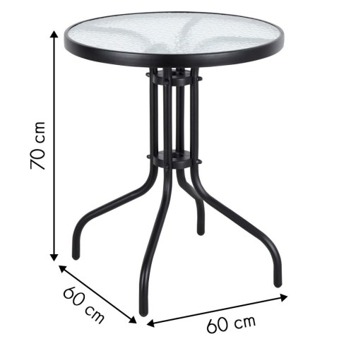 Stół stolik ogrodowy 60cm na ogród taras