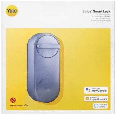 Yale Linus Smart Lock - srebrny