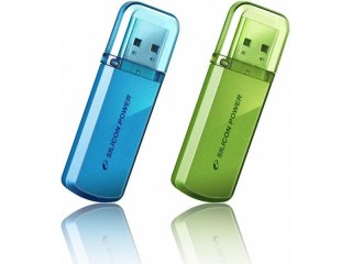 Pendrive Silicon Power 16GB Helios 101 Apple Green