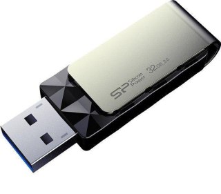 Pendrive Silicon Power 32GB USB 3.0 Blaze B30 Black