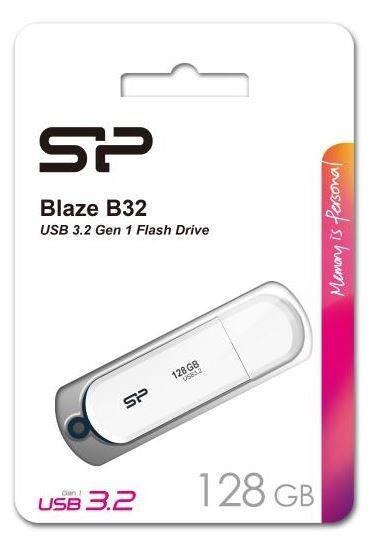 Pendrive Silicon Power Blaze B03 128GB USB 3.2 White