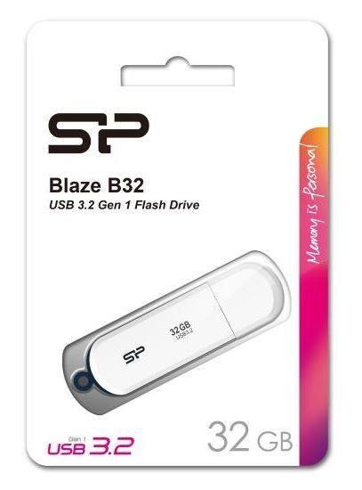 Pendrive Silicon Power Blaze B03 32GB USB 3.2 White