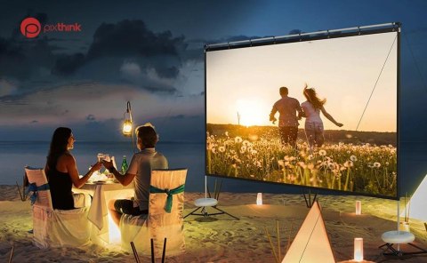 Przenośny Ekran Projekcyjny Pixthink 120" Przenośny Ekran Projekcyjny Pixthink 120"