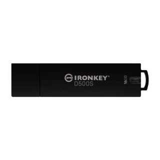 Pendrive Kingston Ironkey D500S 16GB USB 3.2 Gen 1 Encrypted FIPS 140-3 Level 3