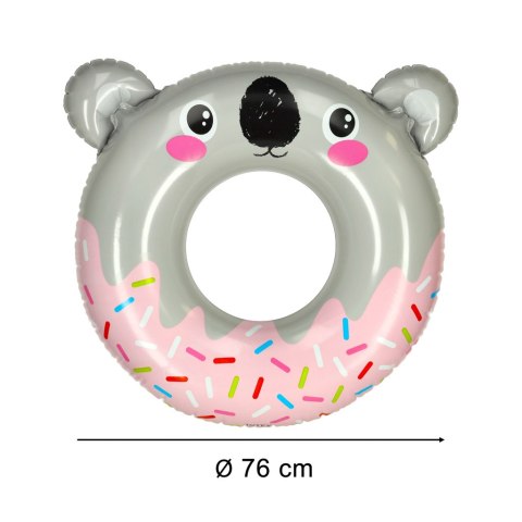 INTEX 59266 Kółko do pływania koło dmuchane ponton plażowy koala max 40kg