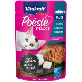 VITAKRAFT POESIE DELICE dorsz dla kota 85g