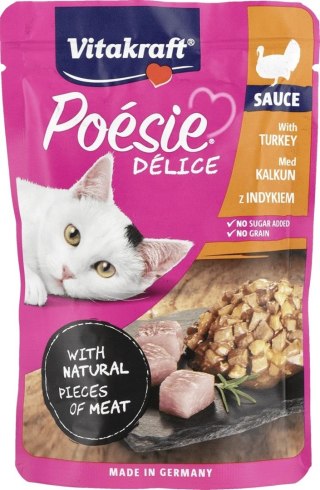 VITAKRAFT POESIE DELICE indyk dla kota 85g