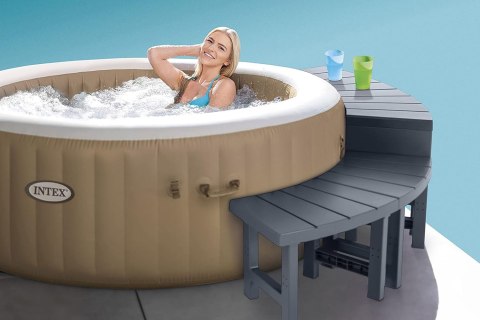 Ławka do jacuzzi podwójna niska SPA INTEX 28514 komplet 2szt