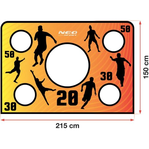 Mata celnościowa do bramek Neo-Sport 180 x 120 cm