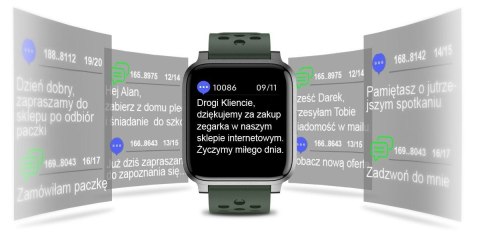 SMARTWATCH RUBICON RNCE58 DARK GREEN