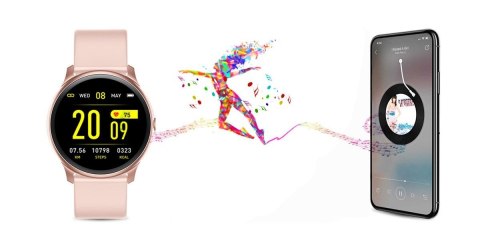 Zegarek SMARTWATCH RUBICON RNCE40 PINK