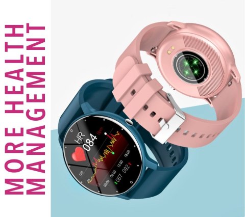 Smartwatch Rubicon RNCF01-3 Różowo-Różowy