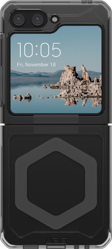 UAG Plyo Pro - obudowa ochronna do Samsung Galaxy Flip 5 z wbudowanym modułem magnetycznym (ash-space grey)