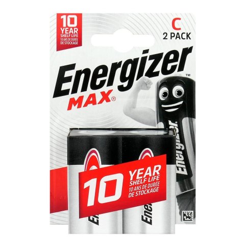 Bateria alkaliczna Energizer Max C / LR14 - 2 sztuki (blister)