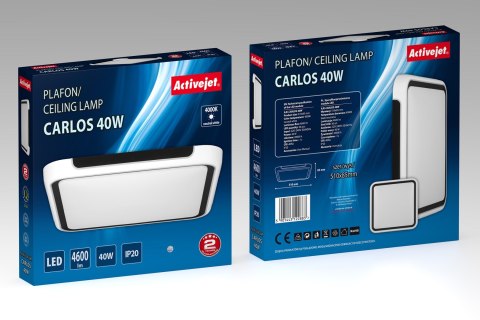 Plafon LED Activejet AJE-CARLOS 40W