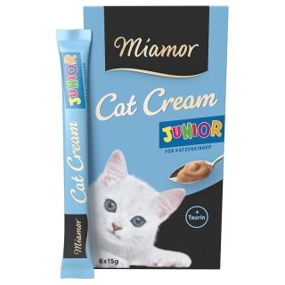 MIAMOR Junior Cream Pasta Mleczna 90g (6x15g)