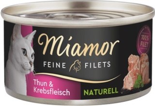 MIAMOR PUSZKA 80G F.FIL. NATUR TUŃCZYK KRAB 75016