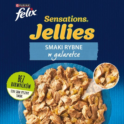 Karma Felix Sensations smaki rybne 4x85g