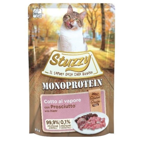 STUZZY dla kotów Monoprotein Szynkowe dla Dorosłych 85g