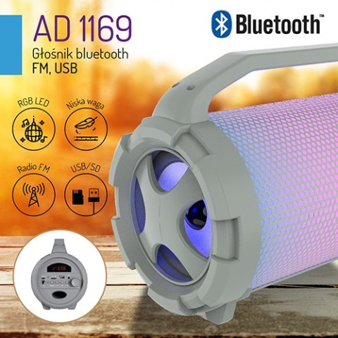 Głośnik bluetooth, FM, USB