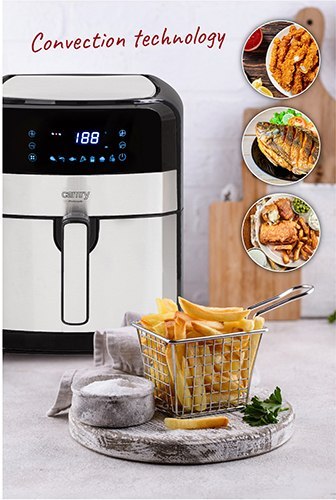 Frytkownica beztłuszczowa - 9 programów 5,0 L - Airfryer