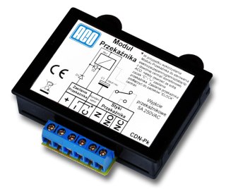 ACO CDN-PK Uniwersalny modu przekaźnika, podłączenie zwory.