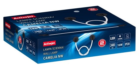 Lampa ścienna LED Activejet AJE-AJE-CAMELIA NW