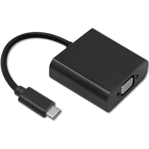 Adapter USB 3.1 typ C męski/VGA żeński | 1080P | 23 cm