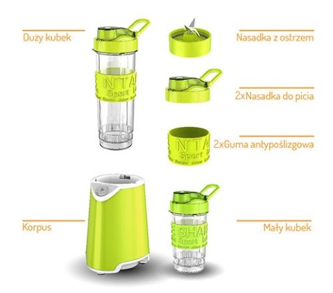 Blender personalny z kubkiem 2 w 1