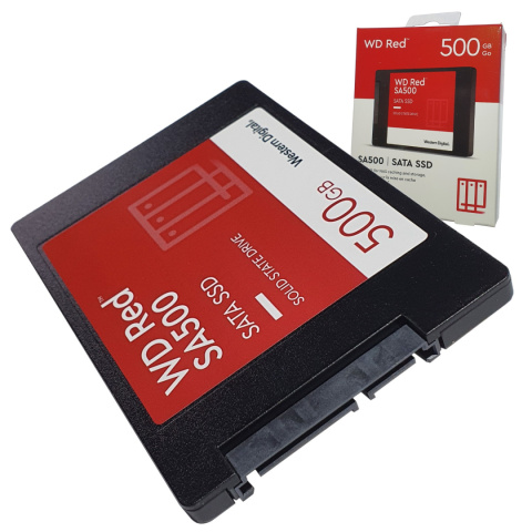 Dysk SSD WD Red SA500 500GB NAS 3D NAND