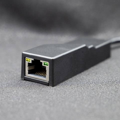 Adapter USB typ C męski/ RJ-45 żeński | 20cm