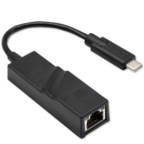 Adapter USB typ C męski/ RJ-45 żeński | 20cm