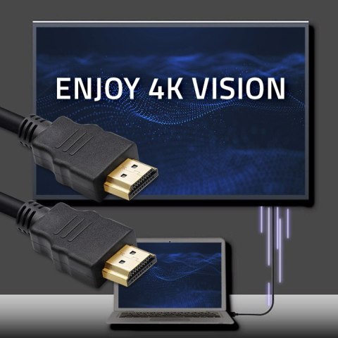 Qoltec Kabel HDMI A męski | HDMI A męski | 3m