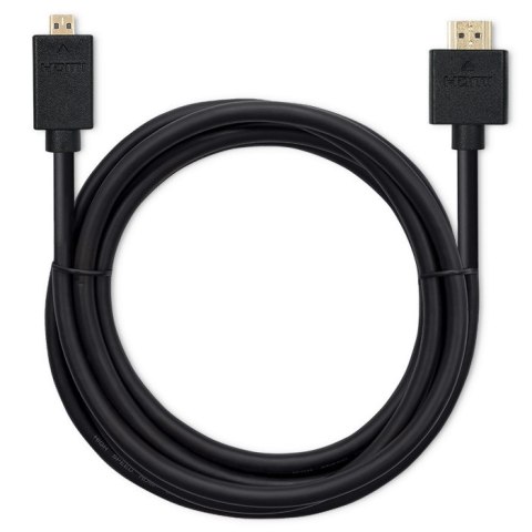 Qoltec Kabel HDMI A męski | Micro HDMI D męski | 1.5m