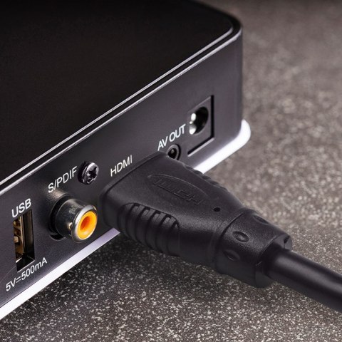 Qoltec Kabel HDMI High Speed With Eth. A męski | A męski | 2m