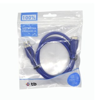 Kabel USB TB microUSB typ B 1