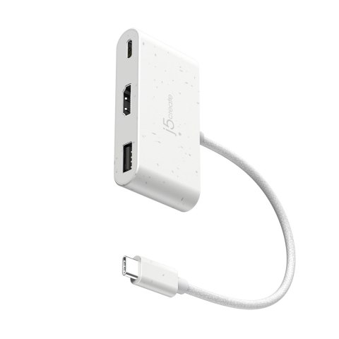 ECO-FRIENDLY USB-C TO HDMI USB/TYPE-A WITH POWER DELIVERY