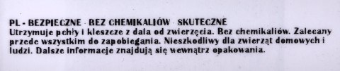 Tickless Pet Mini odstraszacz pcheł i kleszczy dla psów i kotów - czarny